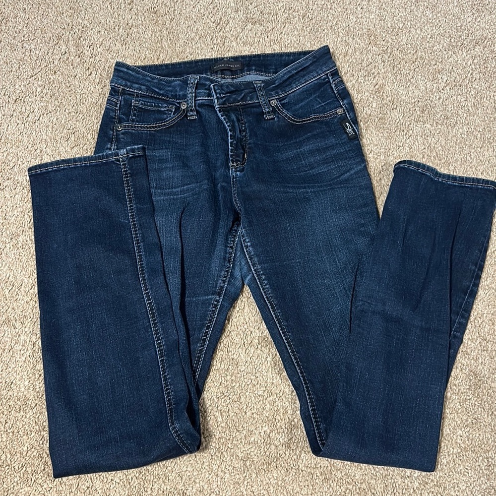 Silver jeans